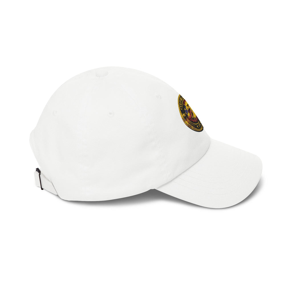 CULUSA Classic Dad Cap - black colorway front view