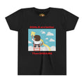 Goals and Dreams Youth T-Shirt - front motivational message graphic view
