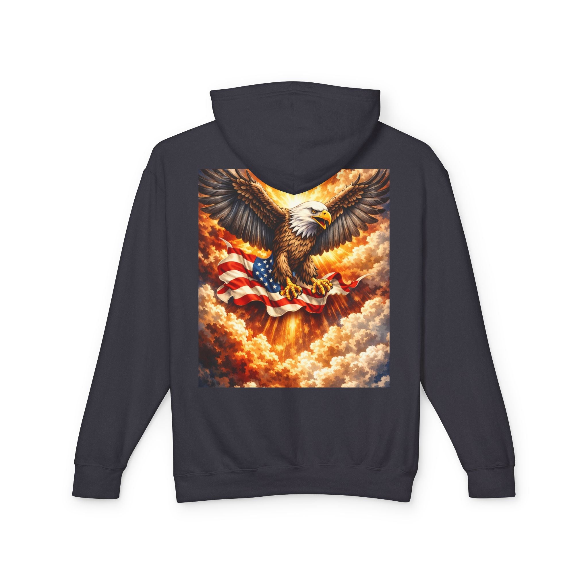 CULUSA Eagle Hoodie - lifestyle wear patriotic biker style