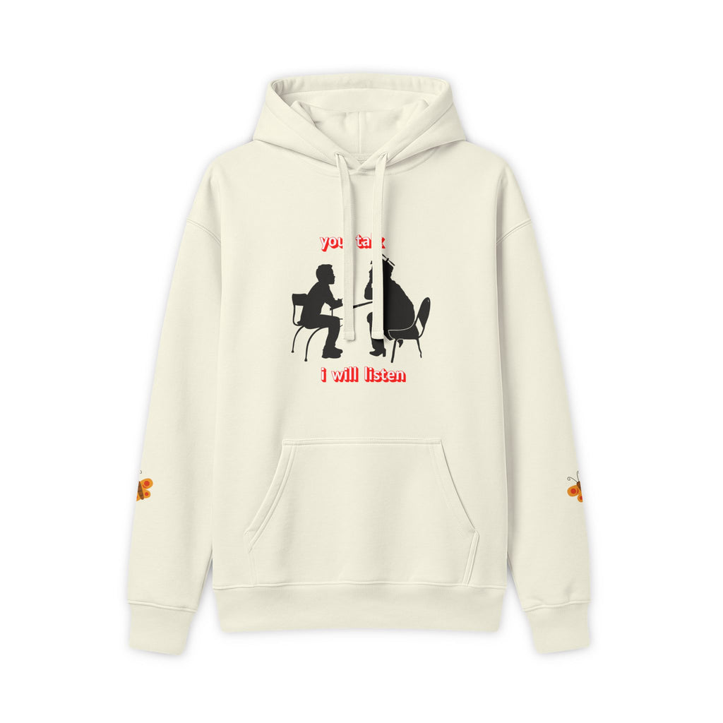 Teacher Student Conversation Youth Hoodie | You Talk I Will Listen Dialog | CULUSA