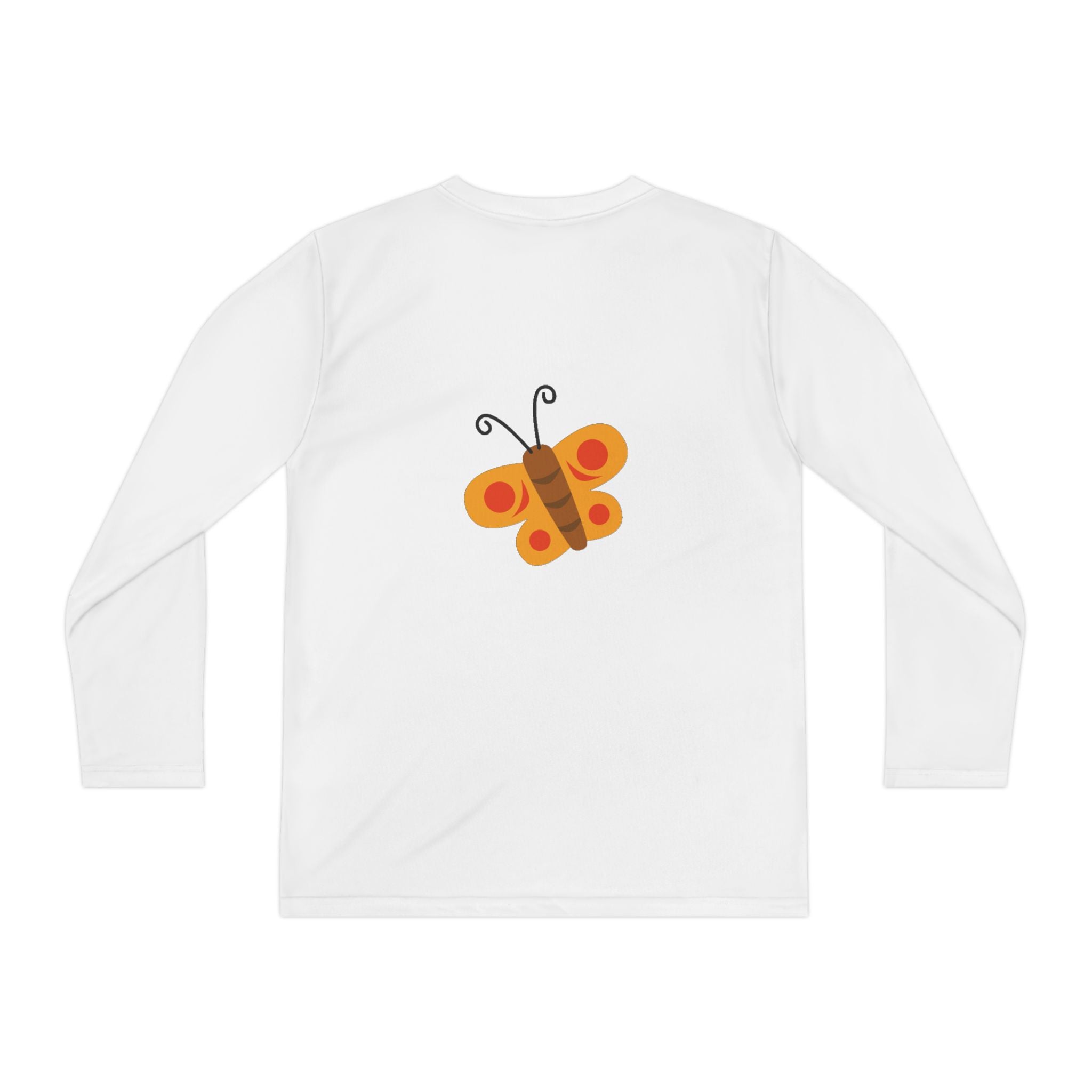 OK To Tell A Cop Youth Long Sleeve - red colorway front view