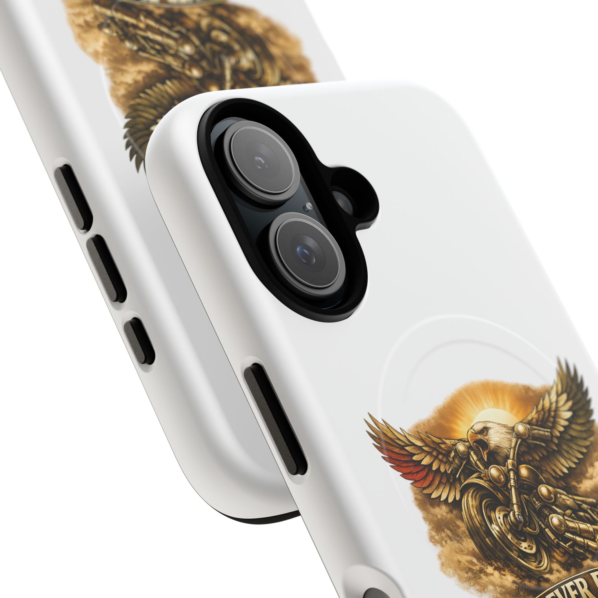 Forever Free Eagle Phone Case - red colorway front view