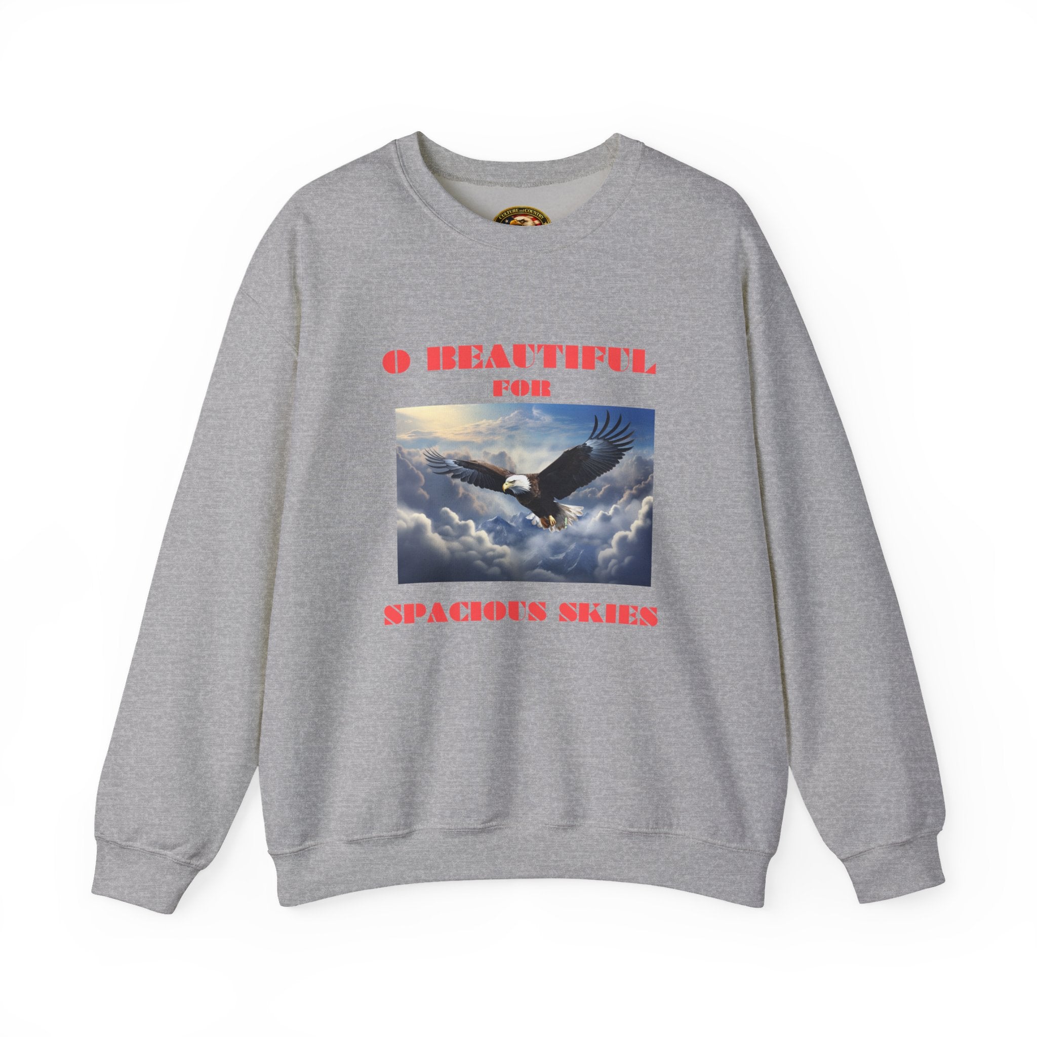 Eagle in Flight Long Sleeve - black colorway front view