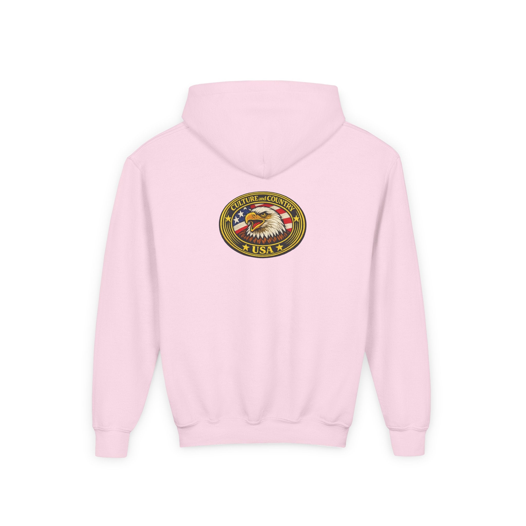 Diverse American Kids Youth Hoodie - lifestyle wear kids patriotic style