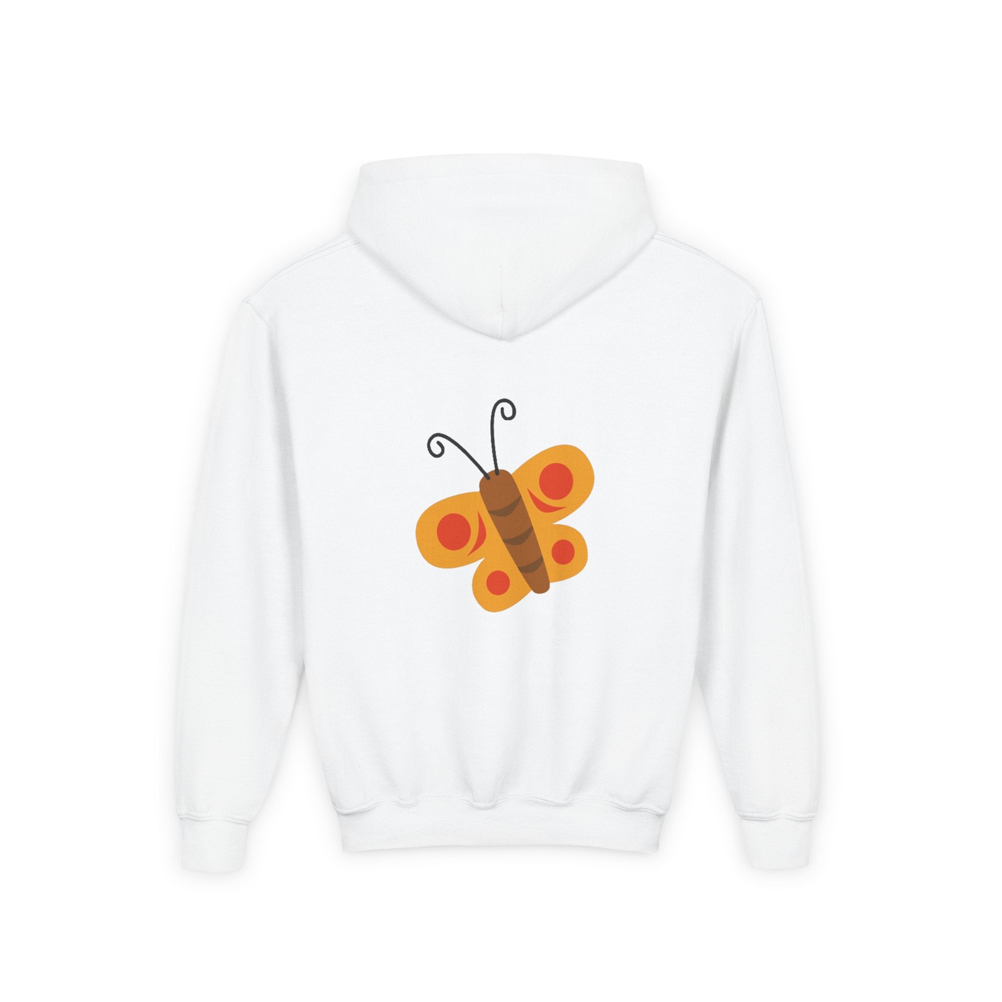 Can't Stop This Girl Youth Hoodie - gray colorway front view