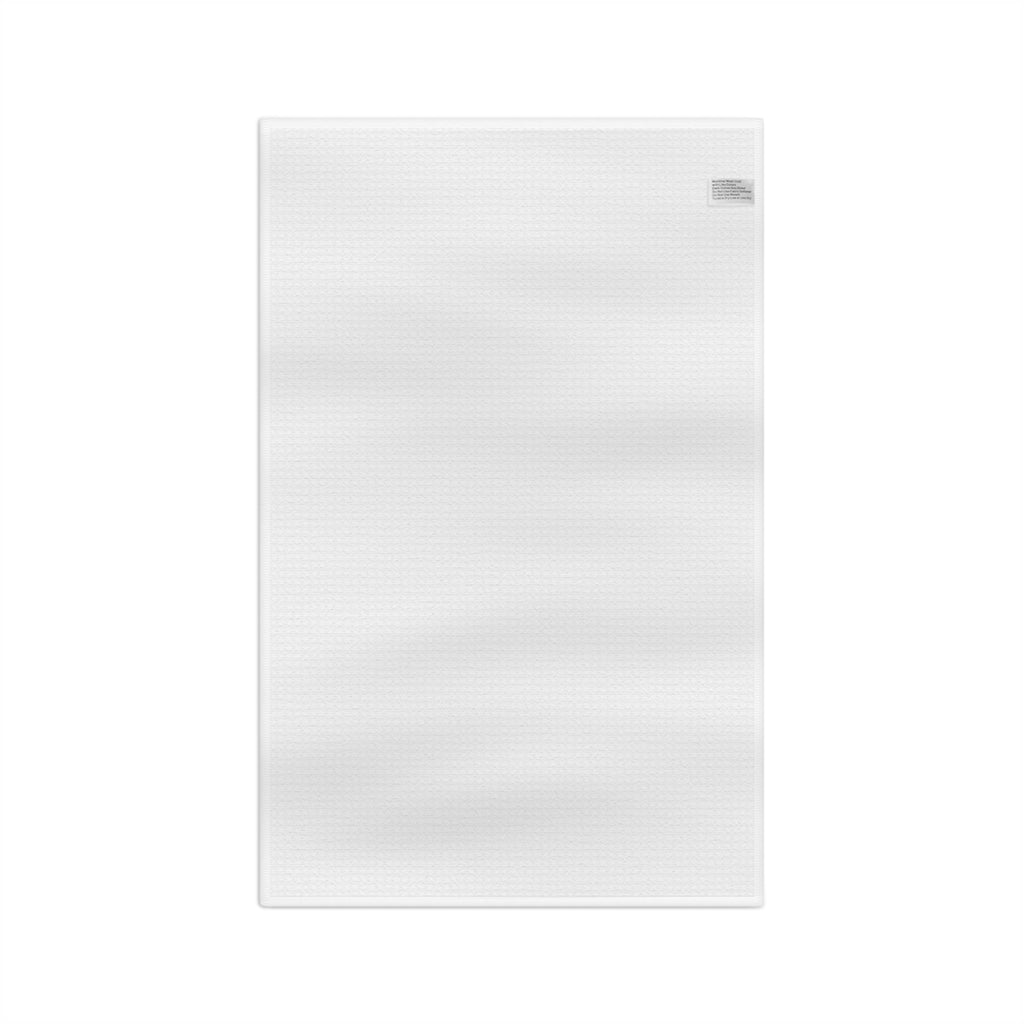 Forever Free Eagle Tea Towel - full layout flat view microfiber