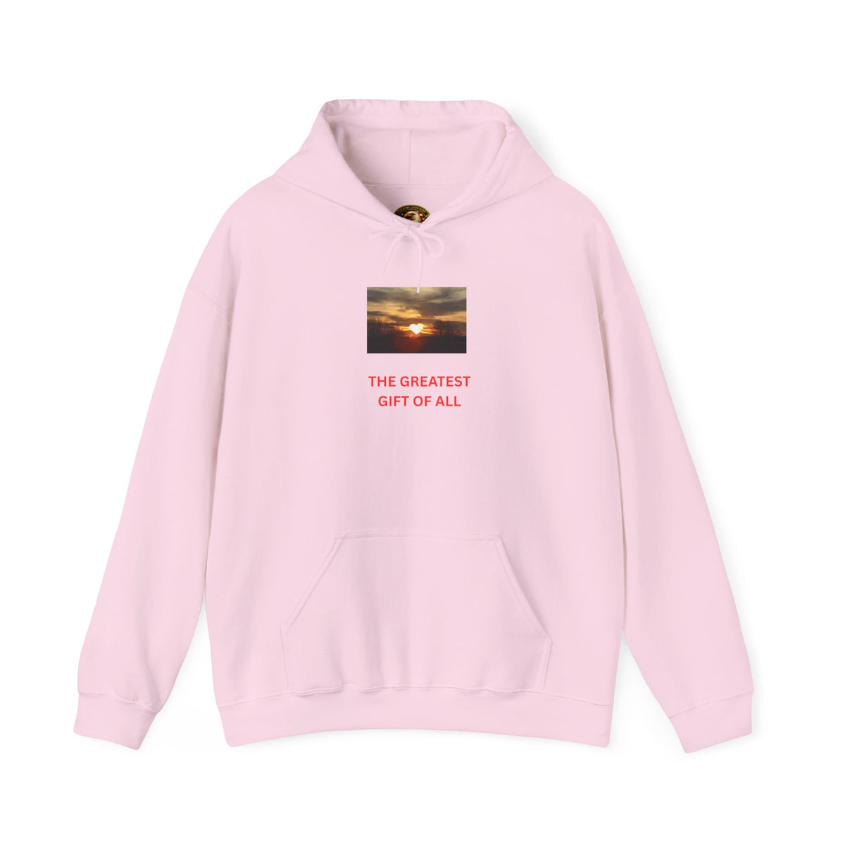 Sunset Heart Hoodie | The Greatest Gift of All