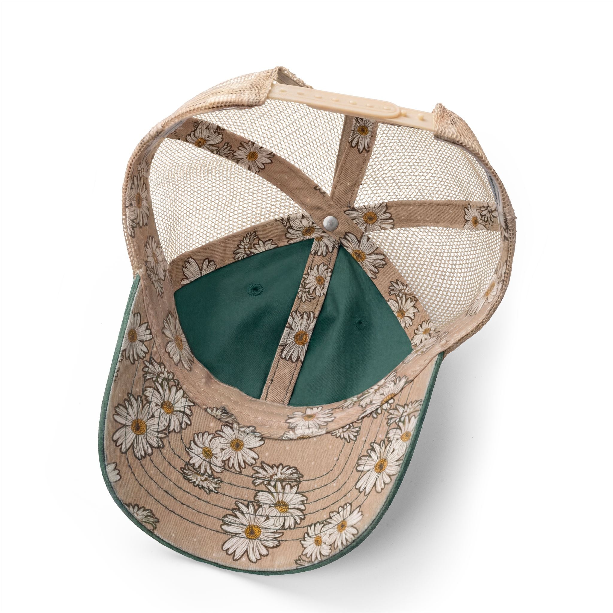 CULUSA Women's Mesh-Back Cap - low crown profile side view