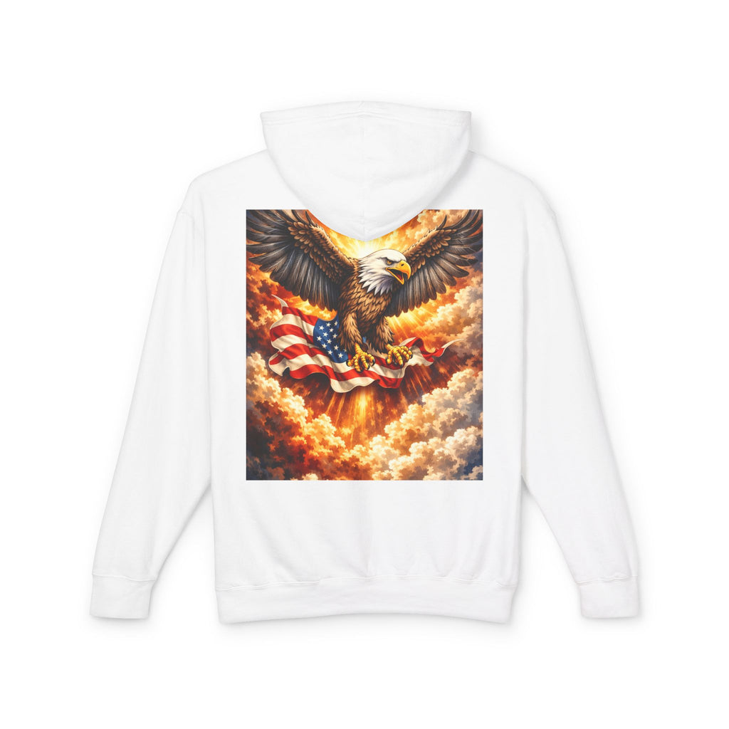 CULUSA Eagle Hoodie - navy colorway front view