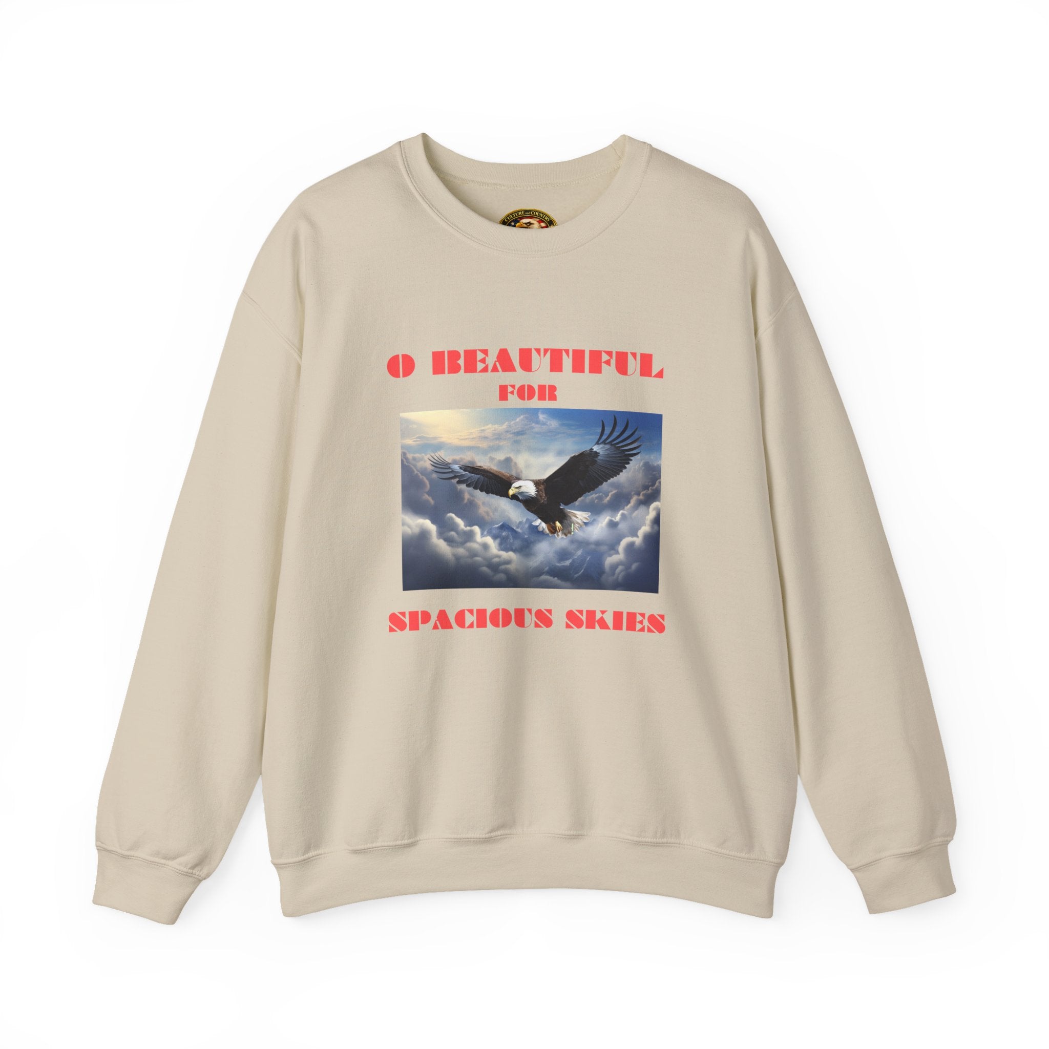 Eagle in Flight Long Sleeve - back design detail view