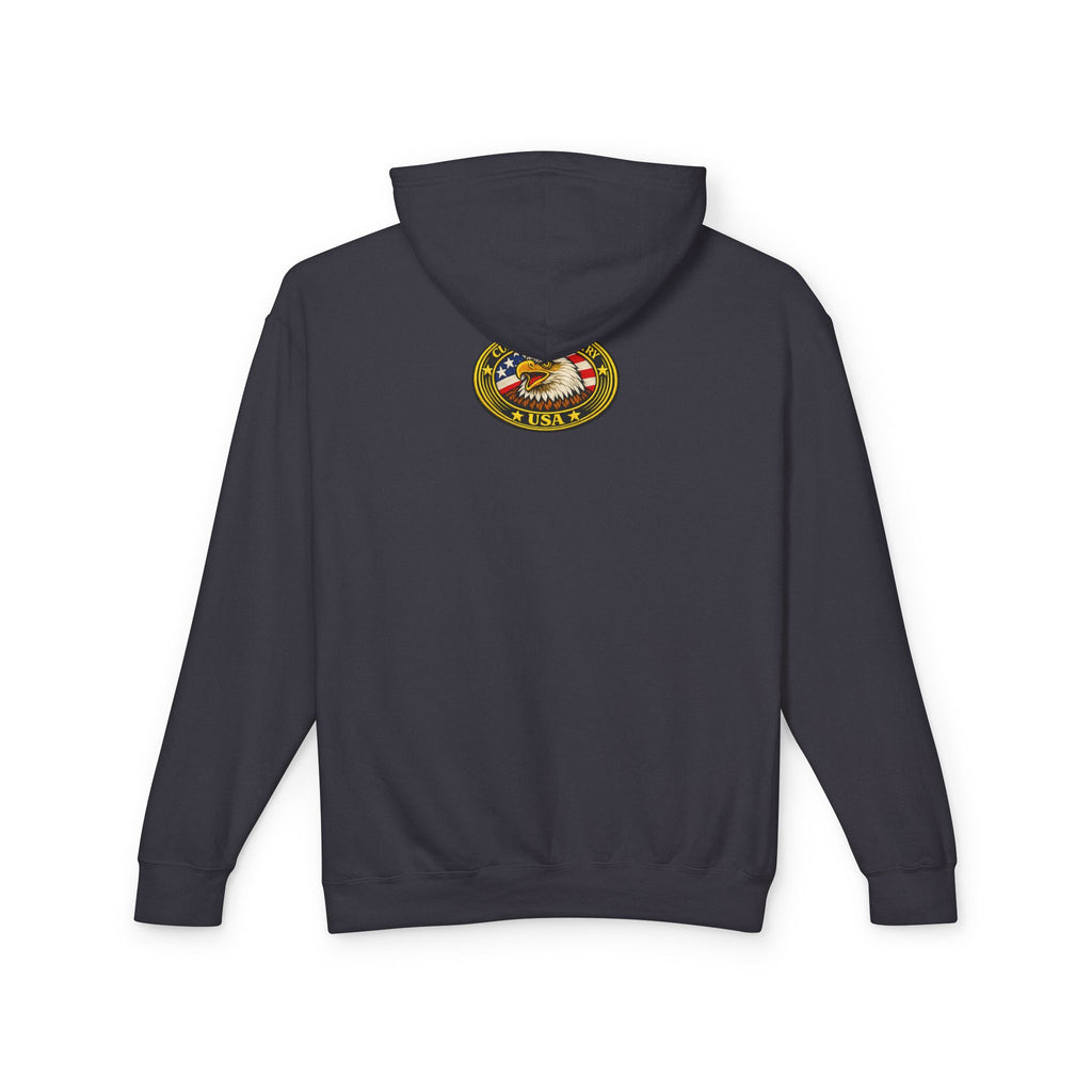 Love America or GTFO Eagle Hoodie - lifestyle wear patriotic biker style