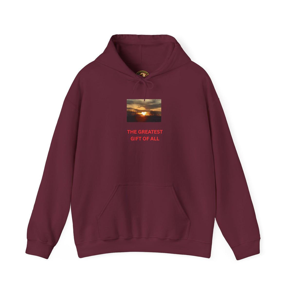 Sunset Heart Hoodie | The Greatest Gift of All
