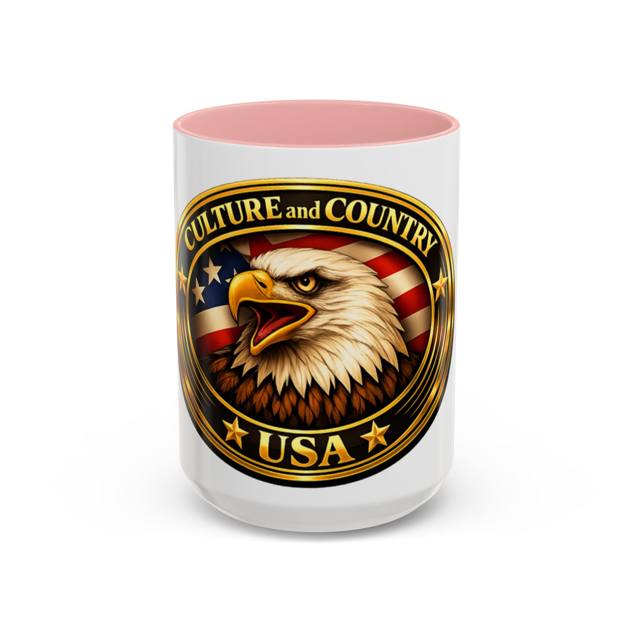 CULUSA Eagle Mug - white handle colorway