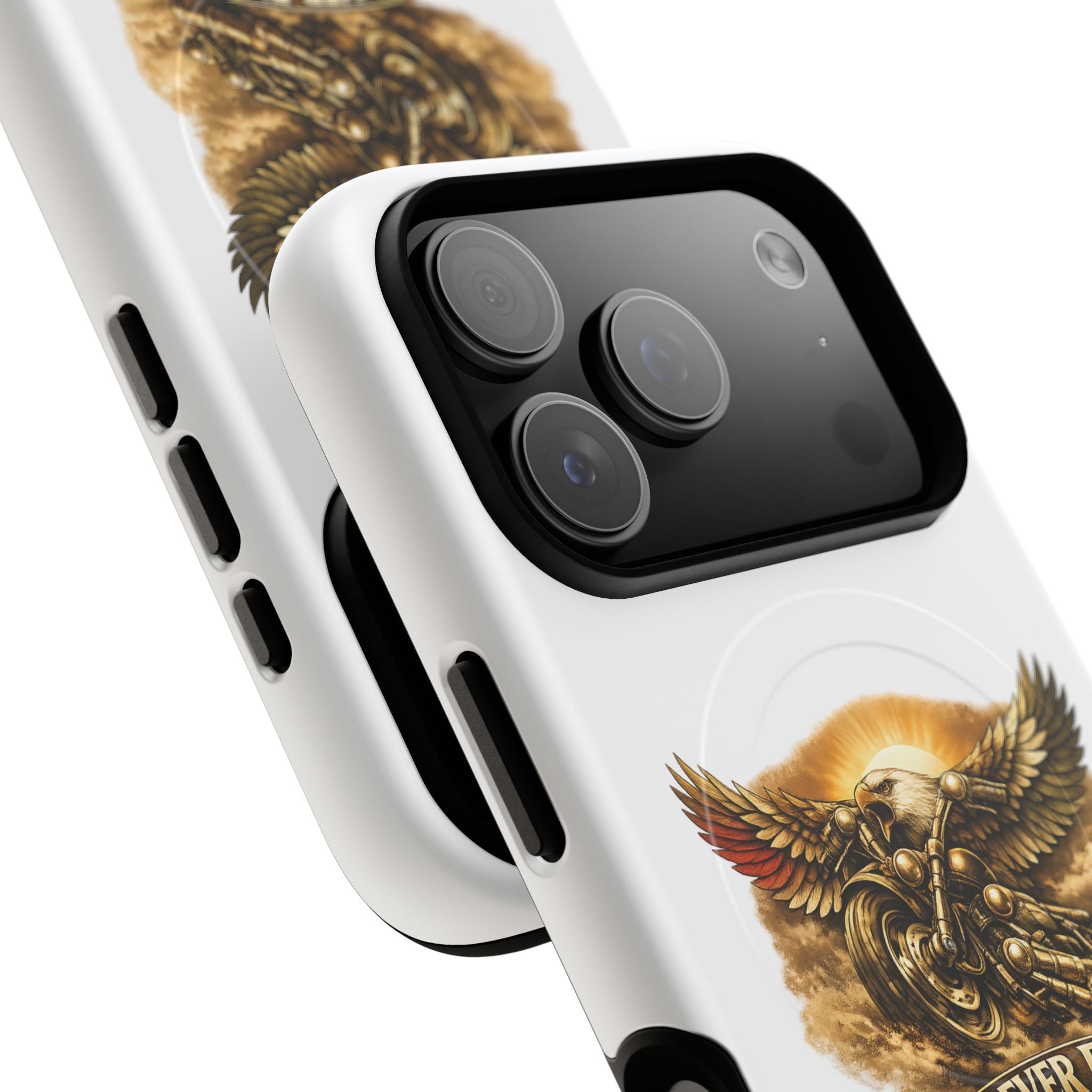 Forever Free Eagle Phone Case - size comparison multiple models
