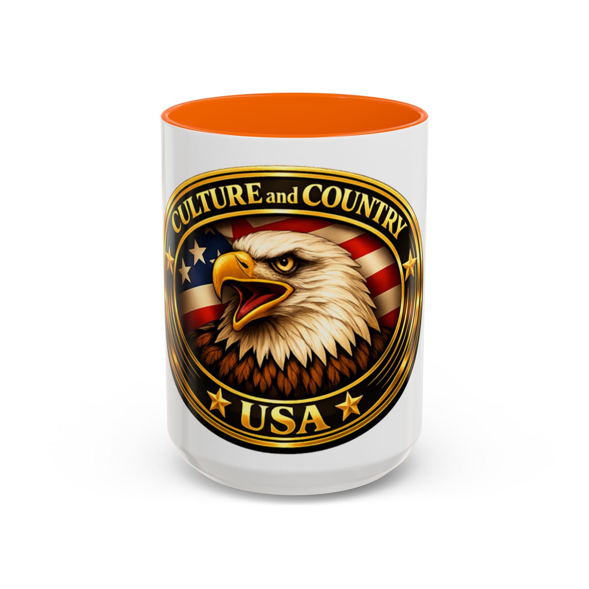CULUSA Patriotic Eagle Mug - 11oz size detail view