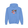 Can't Stop This Girl Youth Hoodie - white colorway front view
