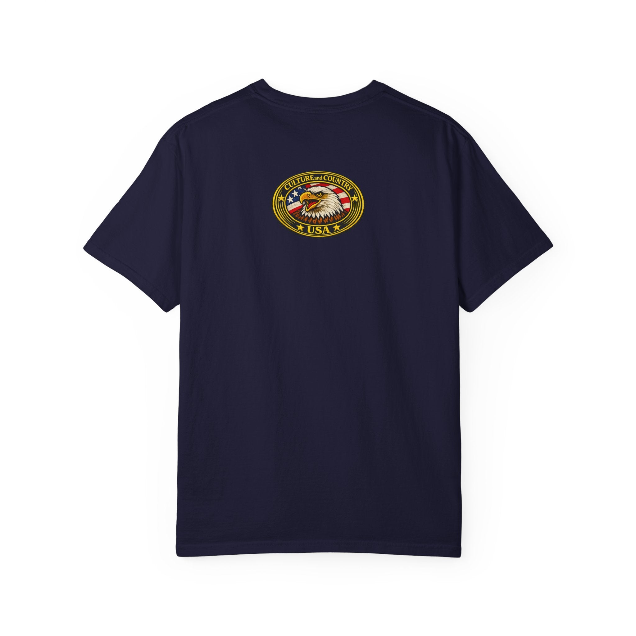 Eagle in Flight T-Shirt - eagle in flight graphic detail close-up