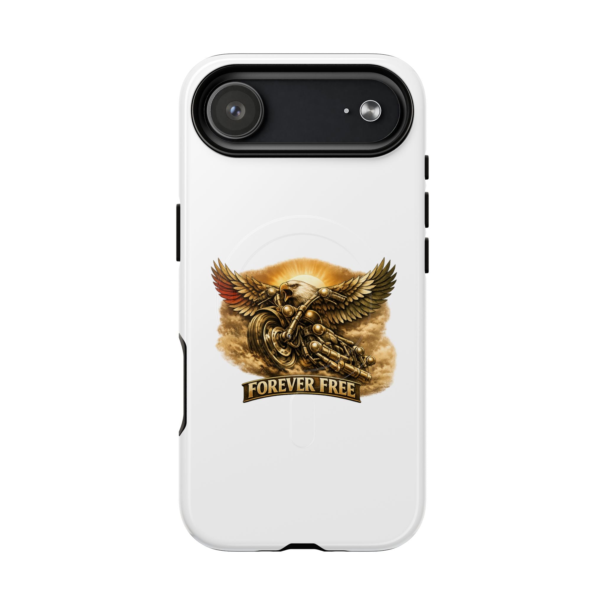 Forever Free Eagle Phone Case - iPhone 15 compatibility view