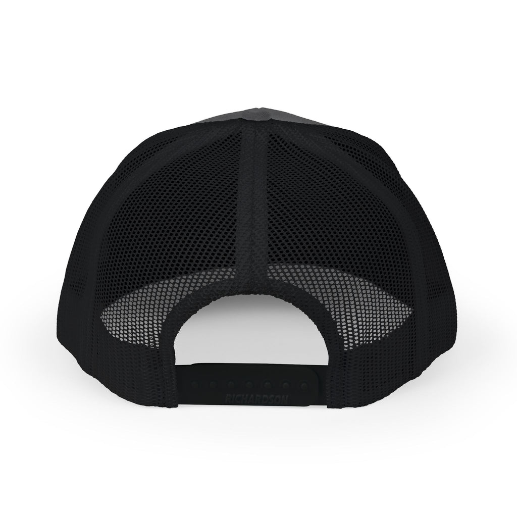 CULUSA Eagle Snapback Trucker - USA flag embroidery detail close-up