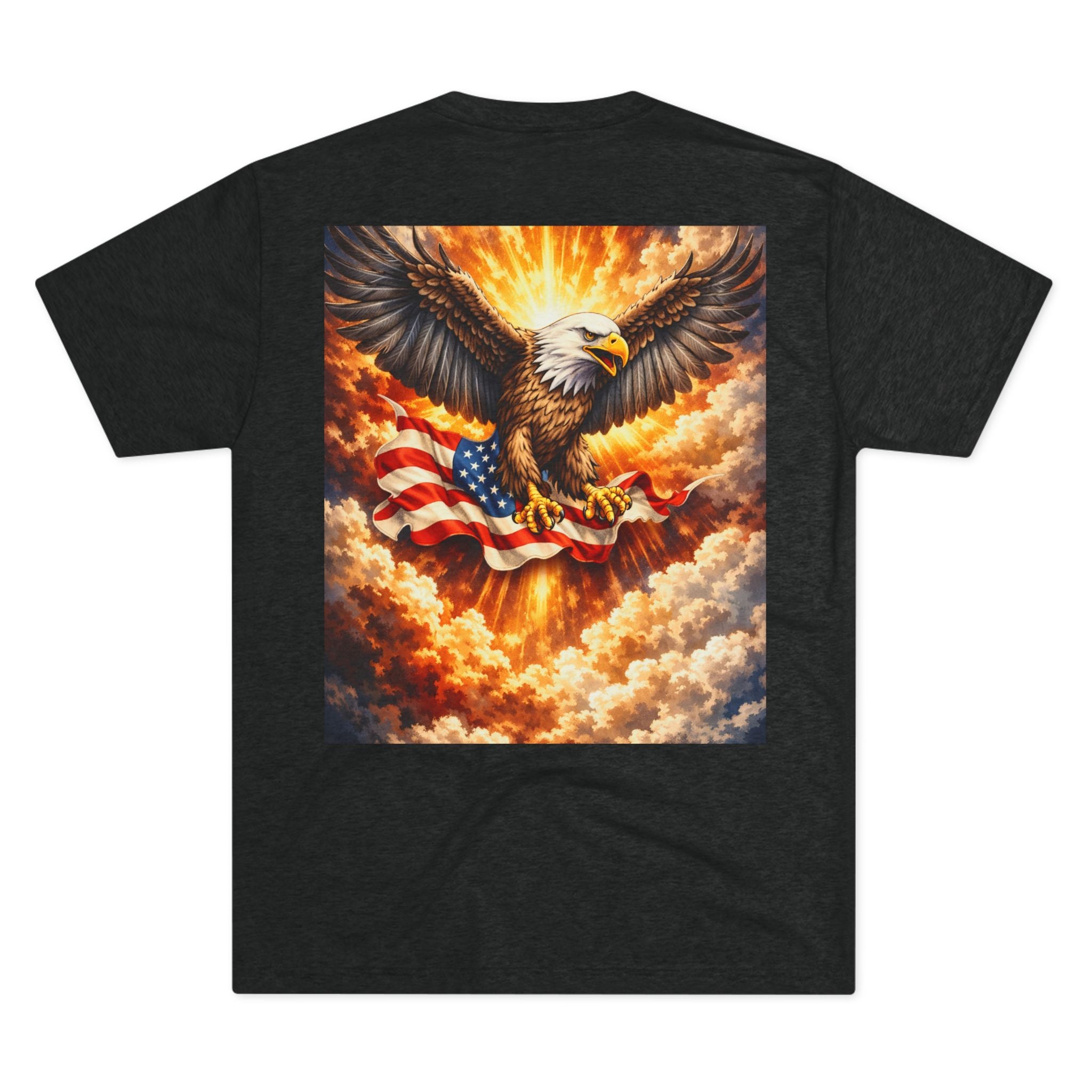 CULUSA Eagle T-Shirt - front CULUSA logo chest detail view