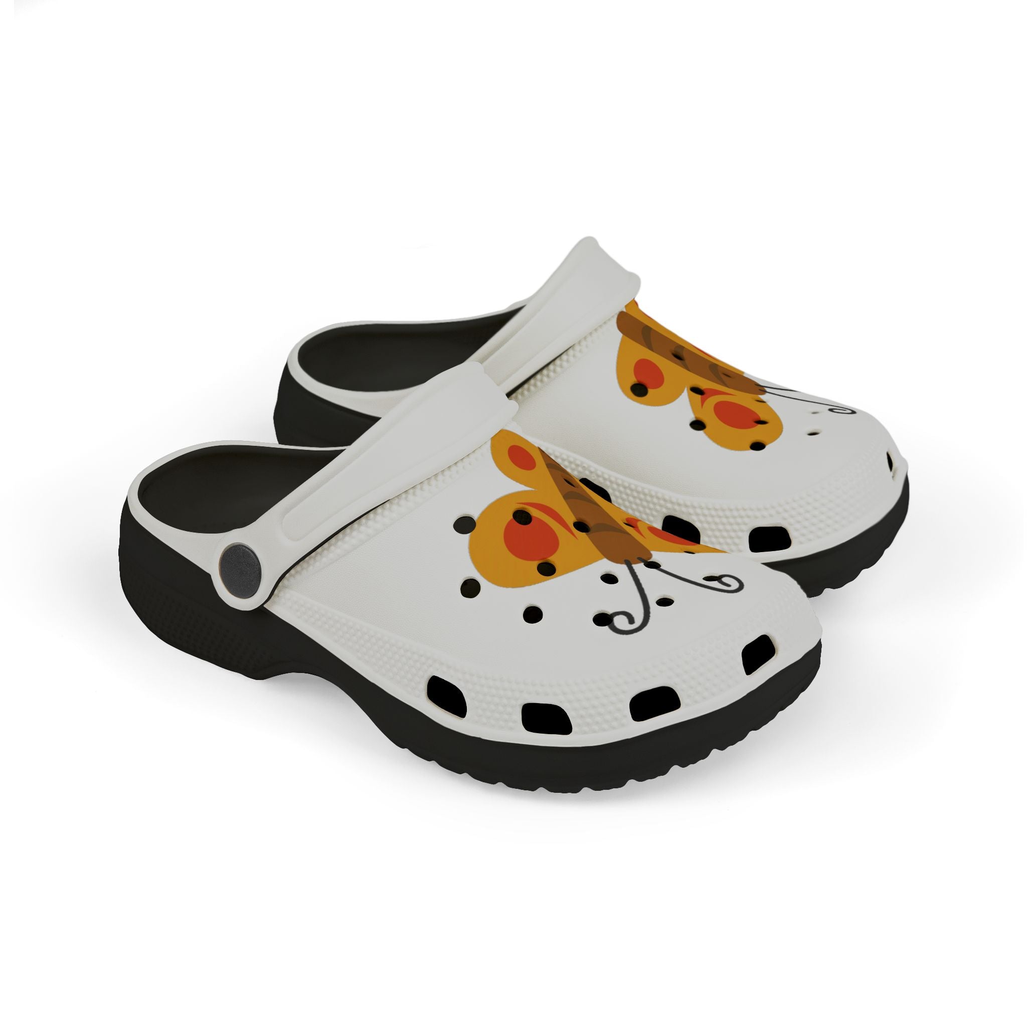 CULUSA Butterfly Clogs | Kids Butterfly Foam Clogs | Lightweight Clogs Toddlers & Preschoolers