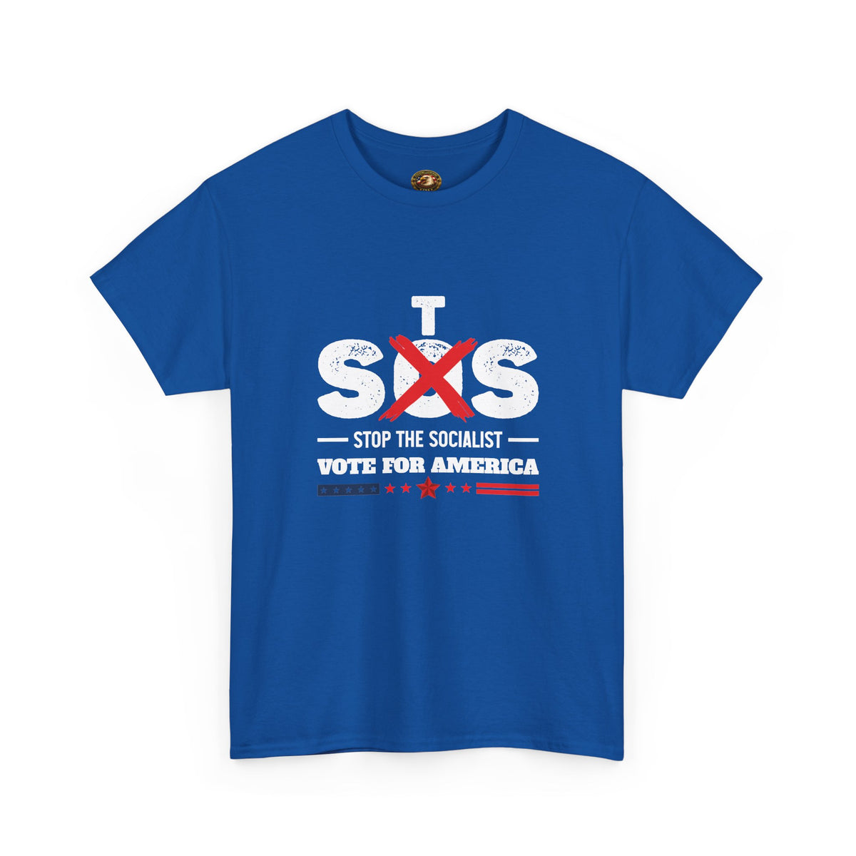 Anti-Socialist Political T-Shirt | "Stop the Socialist, Vote for America"