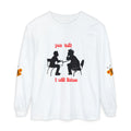 Teacher Student Conversation Long Sleeve Shirt | You Talk I Will Listen Inspires Dialog