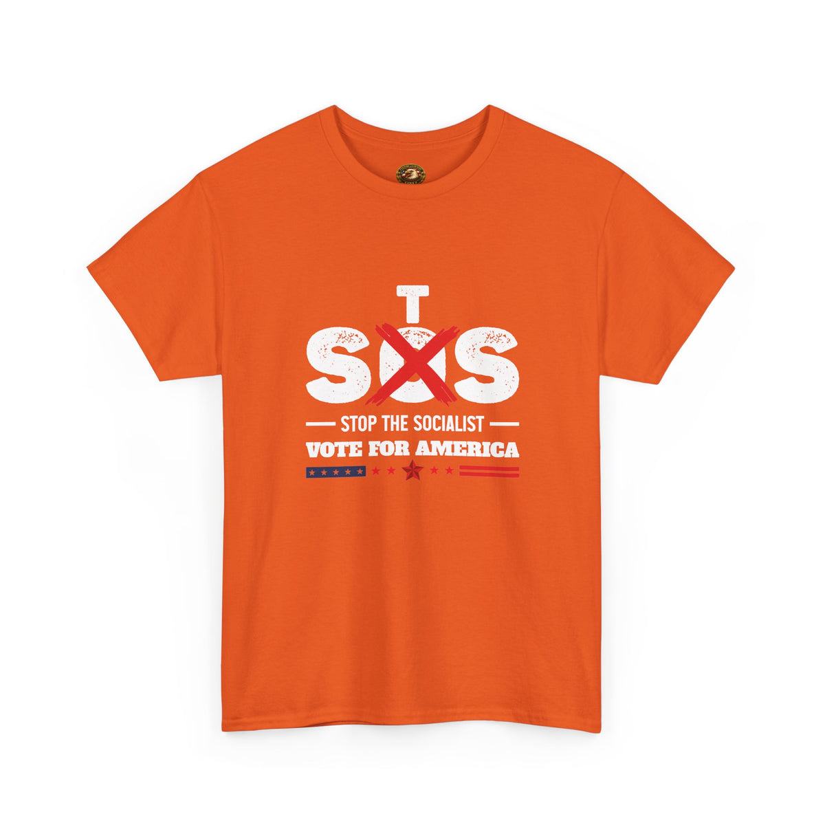 Anti-Socialist Political T-Shirt | "Stop the Socialist, Vote for America"