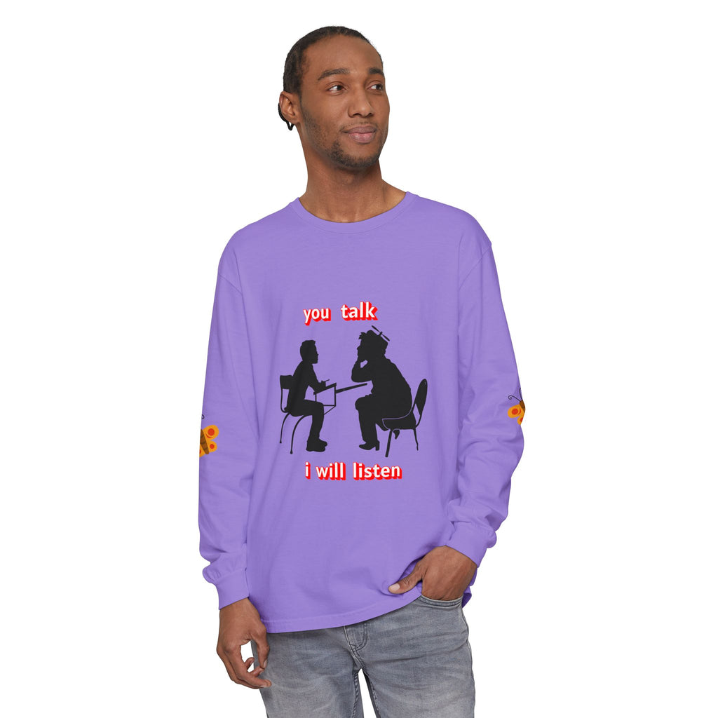 Teacher Student Conversation Long Sleeve - back to school gift idea view
