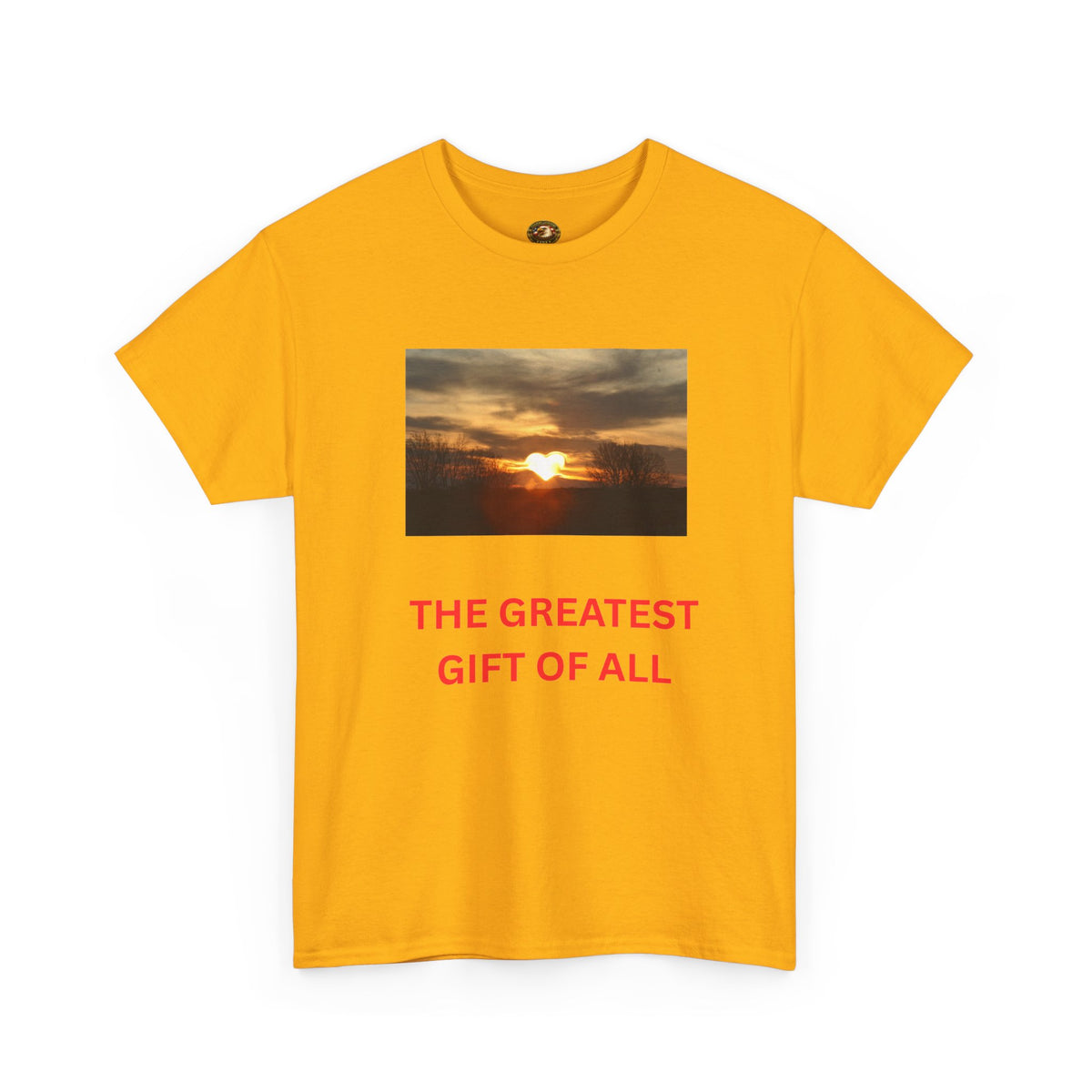 Sunset Heart T-Shirt | The Greatest Gift of All