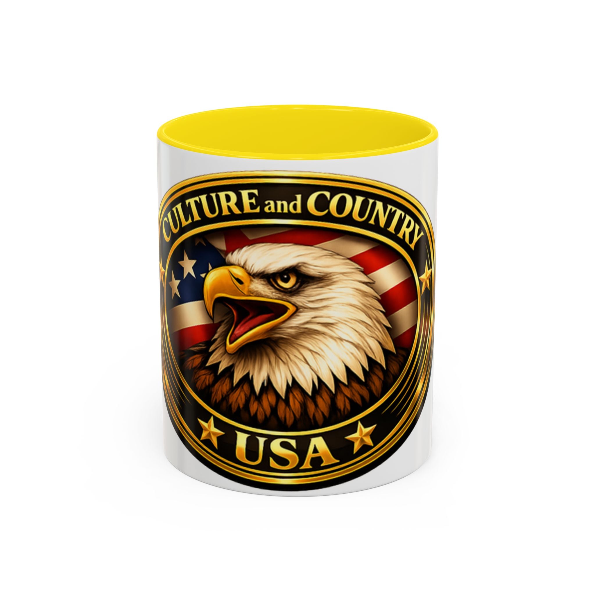 CULUSA Eagle Mug - pink handle colorway