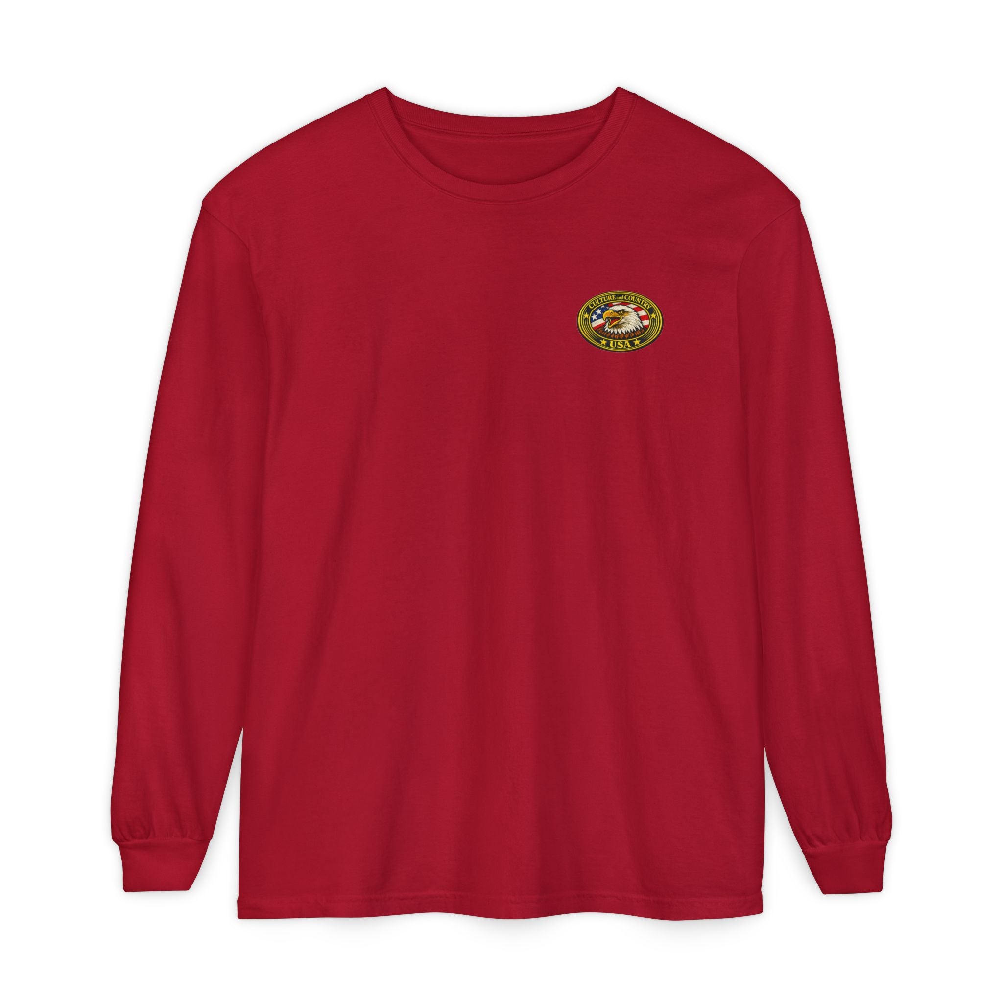 CULUSA Eagle Long Sleeve - black colorway front view