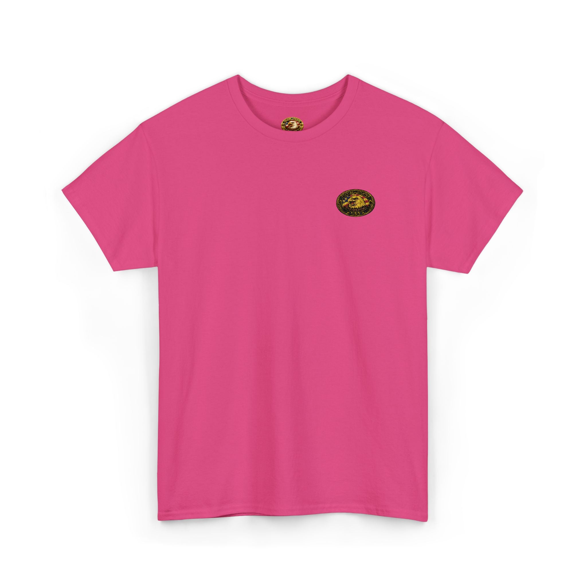 CULUSA Eagle T-Shirt - eagle and flag graphic close-up