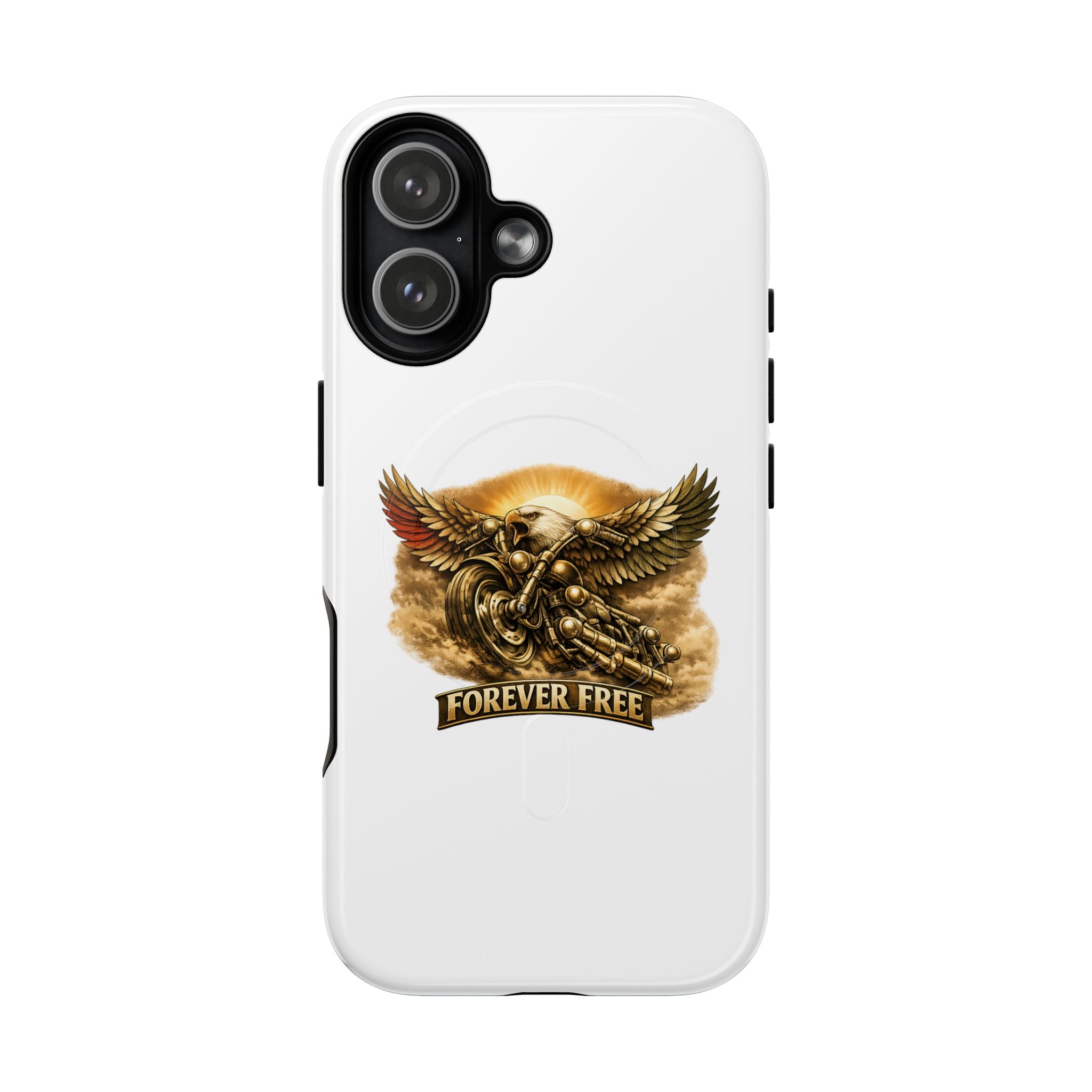 Forever Free Eagle Phone Case - iPhone 13 compatibility view