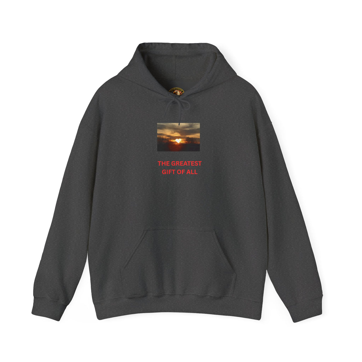Sunset Heart Hoodie | The Greatest Gift of All