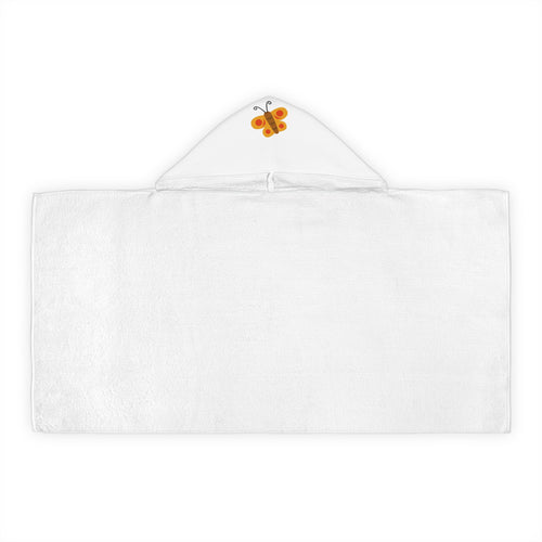 Can't Stop This Girl Hooded Towel - front graphic detail view