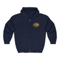 Forever Free Eagle Zip Hoodie - black colorway full view