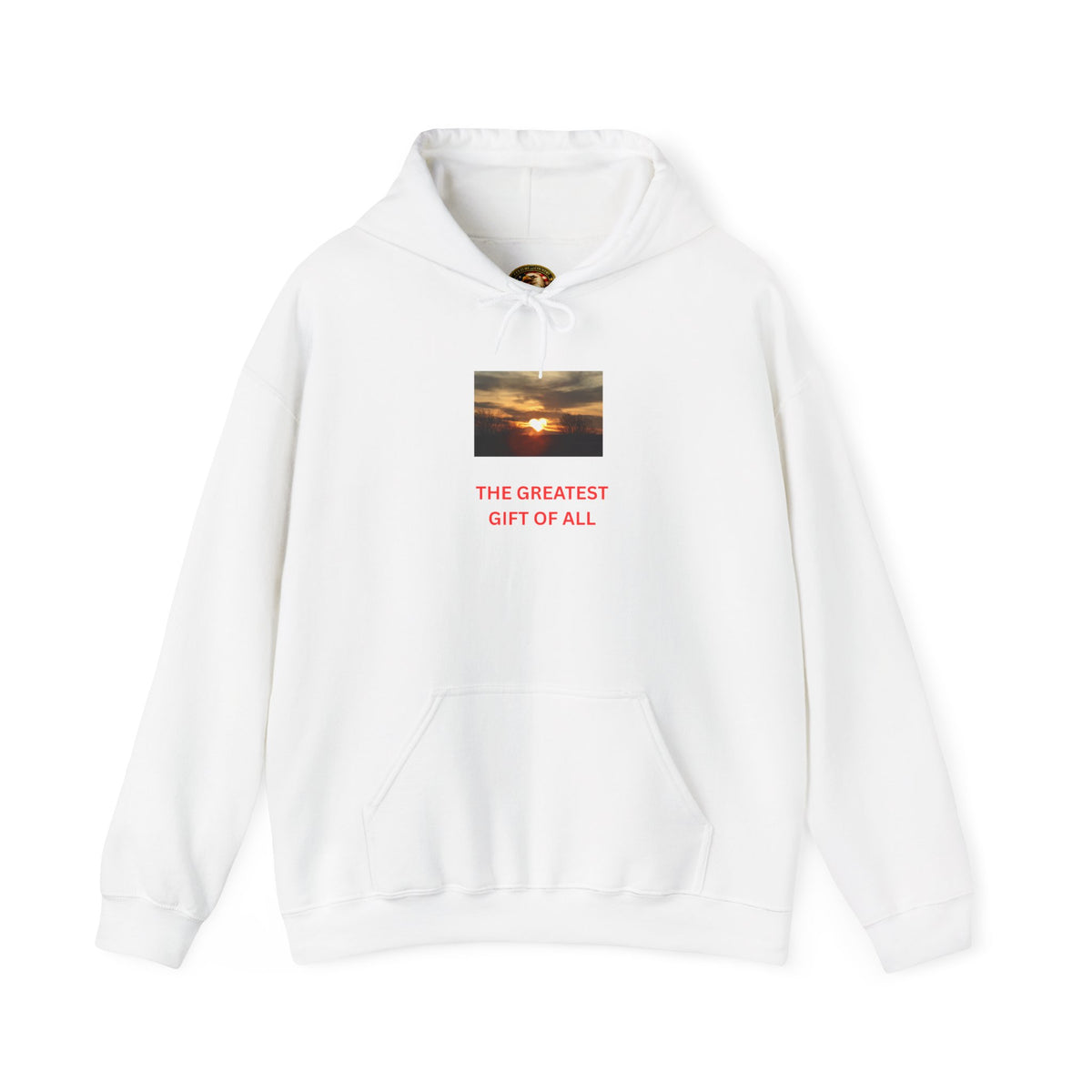 Sunset Heart Hoodie | The Greatest Gift of All