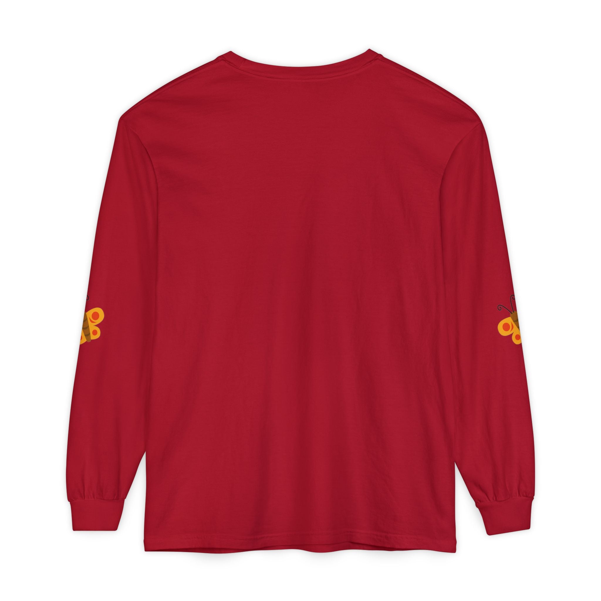 Teacher Student Conversation Long Sleeve - speech bubble graphic detail close-up