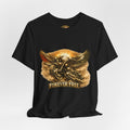Forever Free Eagle T-Shirt - front patriotic gold graphic view
