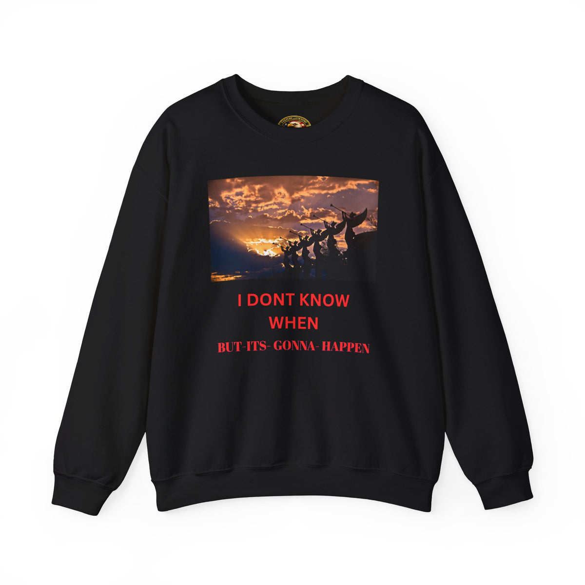 Sound the Trumpets Crewneck | The Coming of the King of Kings