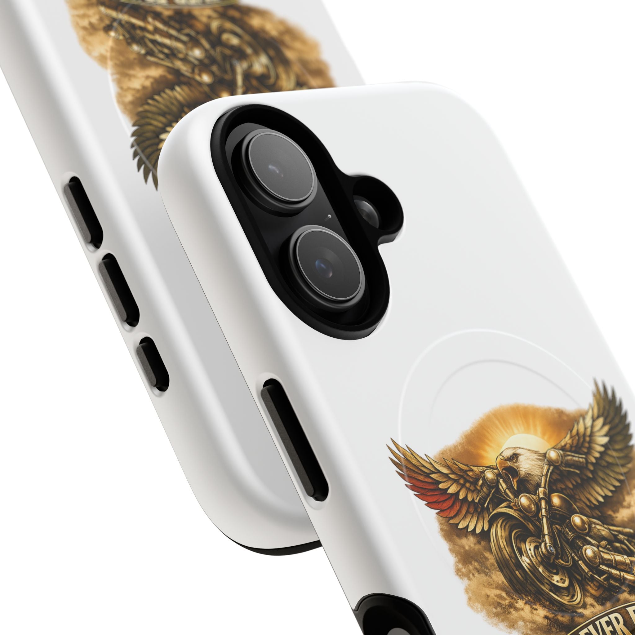 Forever Free Eagle Phone Case - green colorway front view