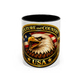 CULUSA Patriotic Eagle Coffee Mug | 11oz Accent Mug