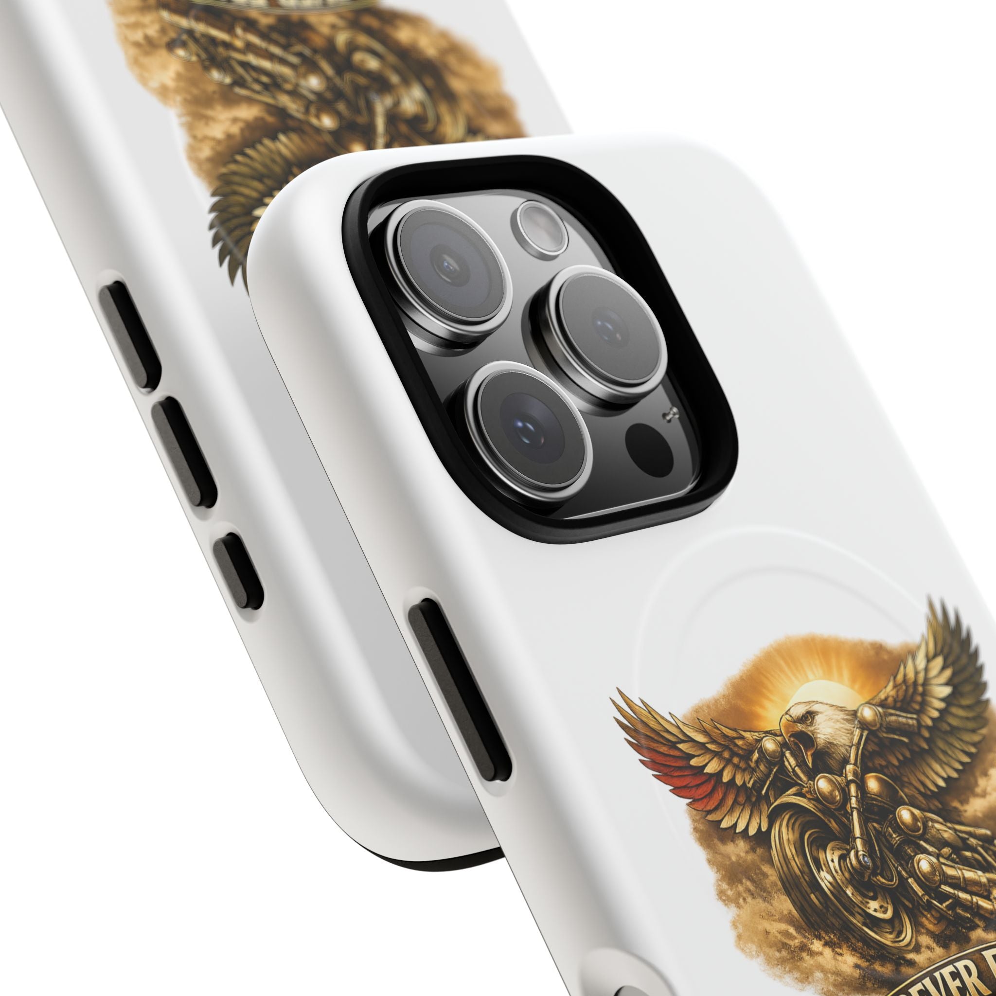 Forever Free Eagle Phone Case - port and button access detail