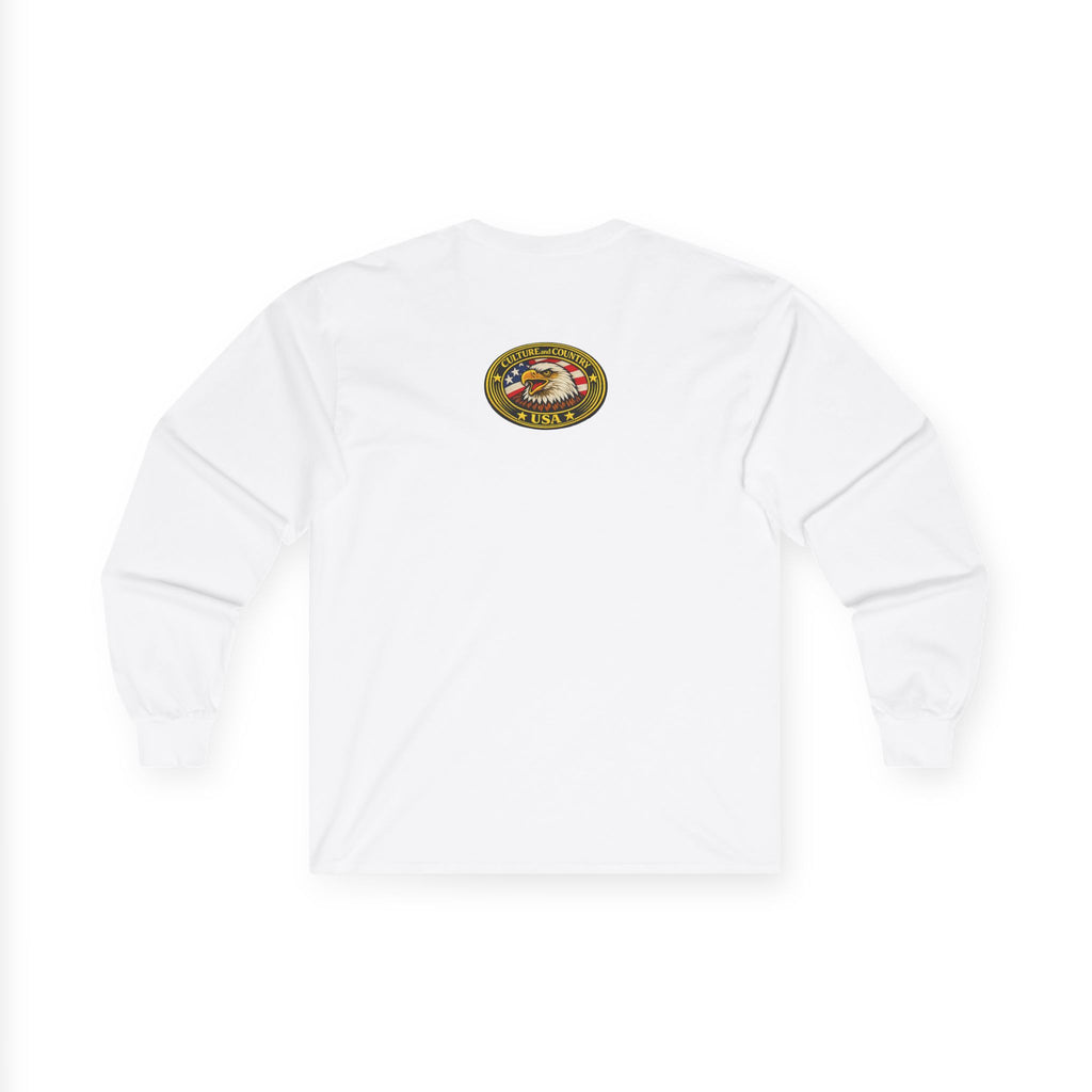 Forever Free Eagle Long Sleeve - lifestyle wear patriotic USA biker style
