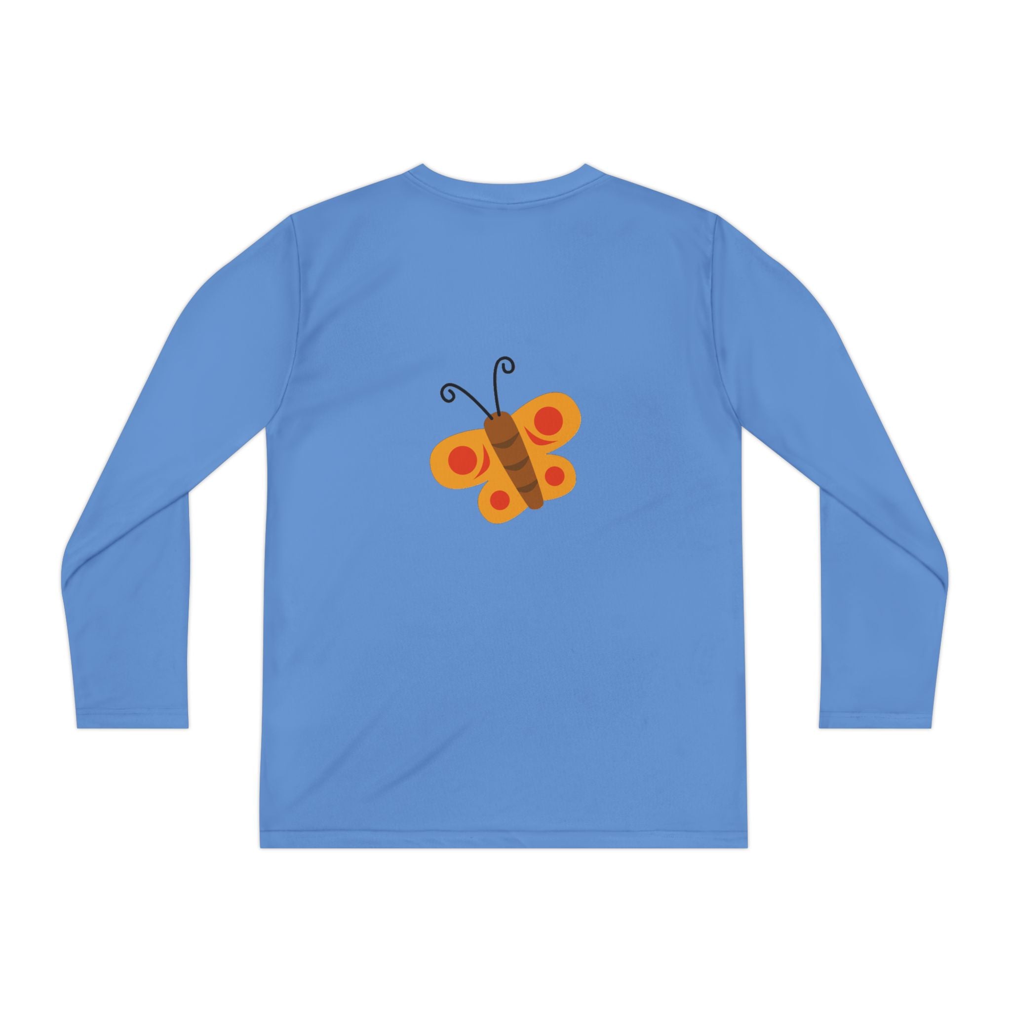 OK To Tell A Cop Youth Long Sleeve - youth sizing flat lay reference