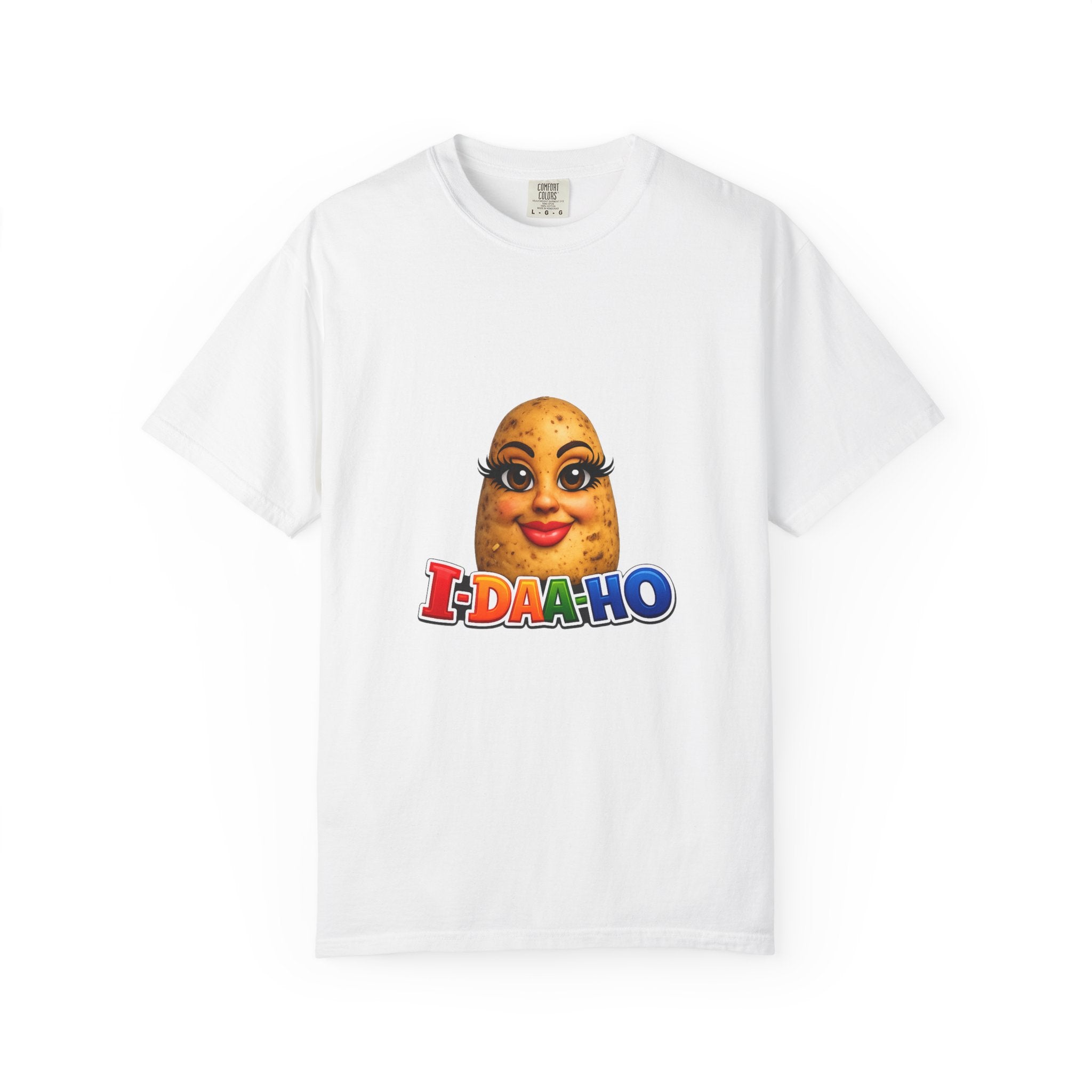 I-DAA-HO Potato Character T-Shirt | Funny Humor Tee | CULUSA