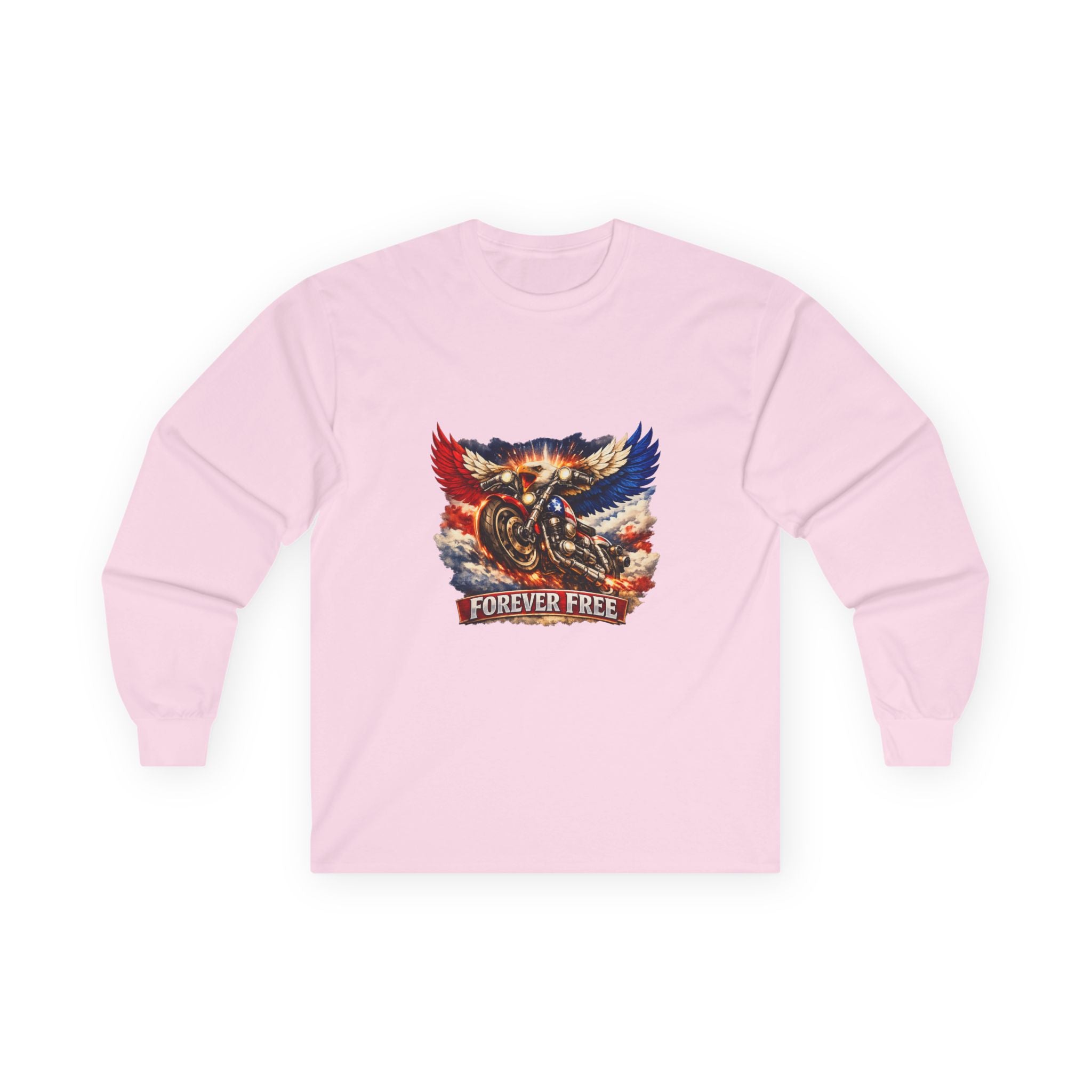 Forever Free Eagle Long Sleeve - sleeve and cuff detail close-up