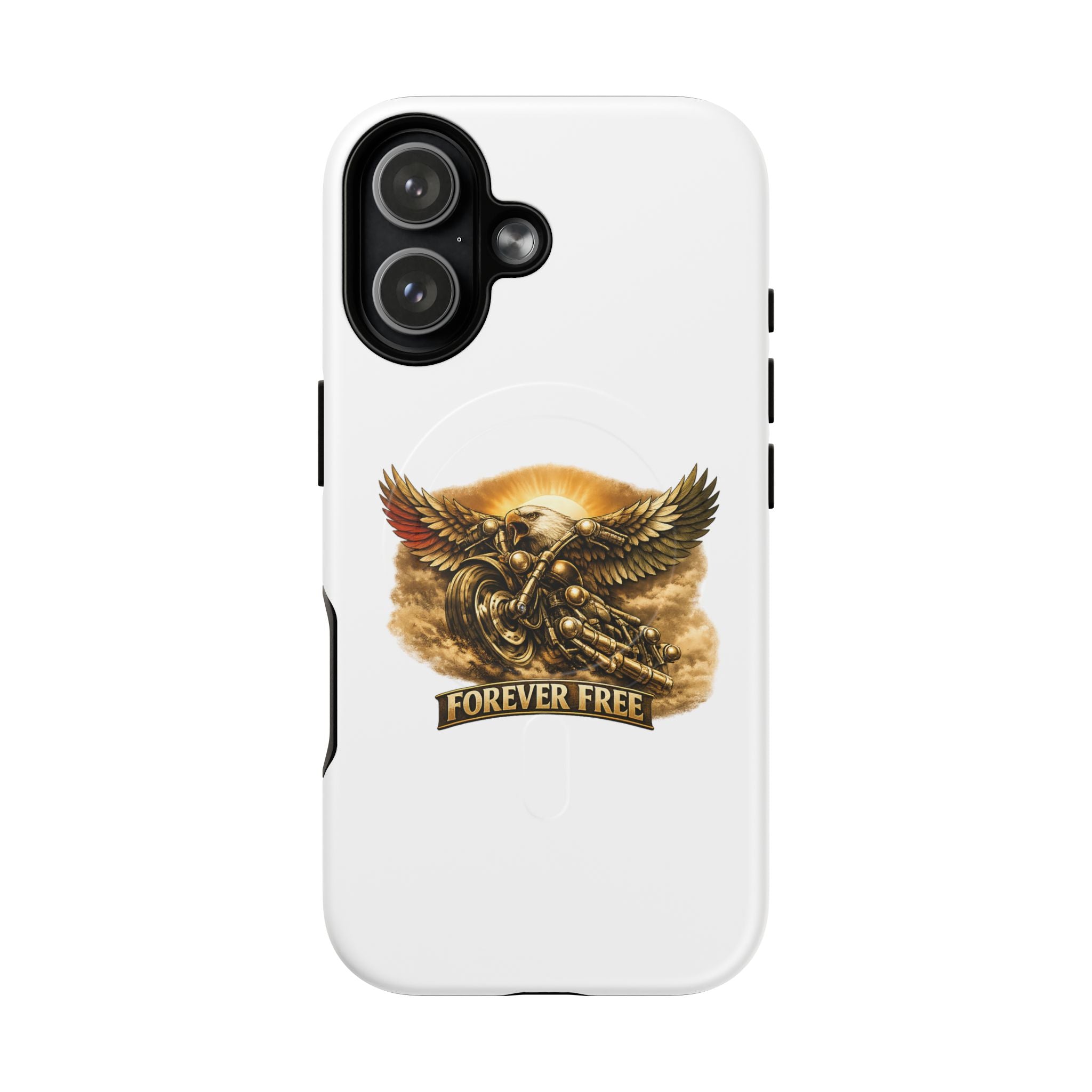 Forever Free Eagle Phone Case - iPhone 14 compatibility view