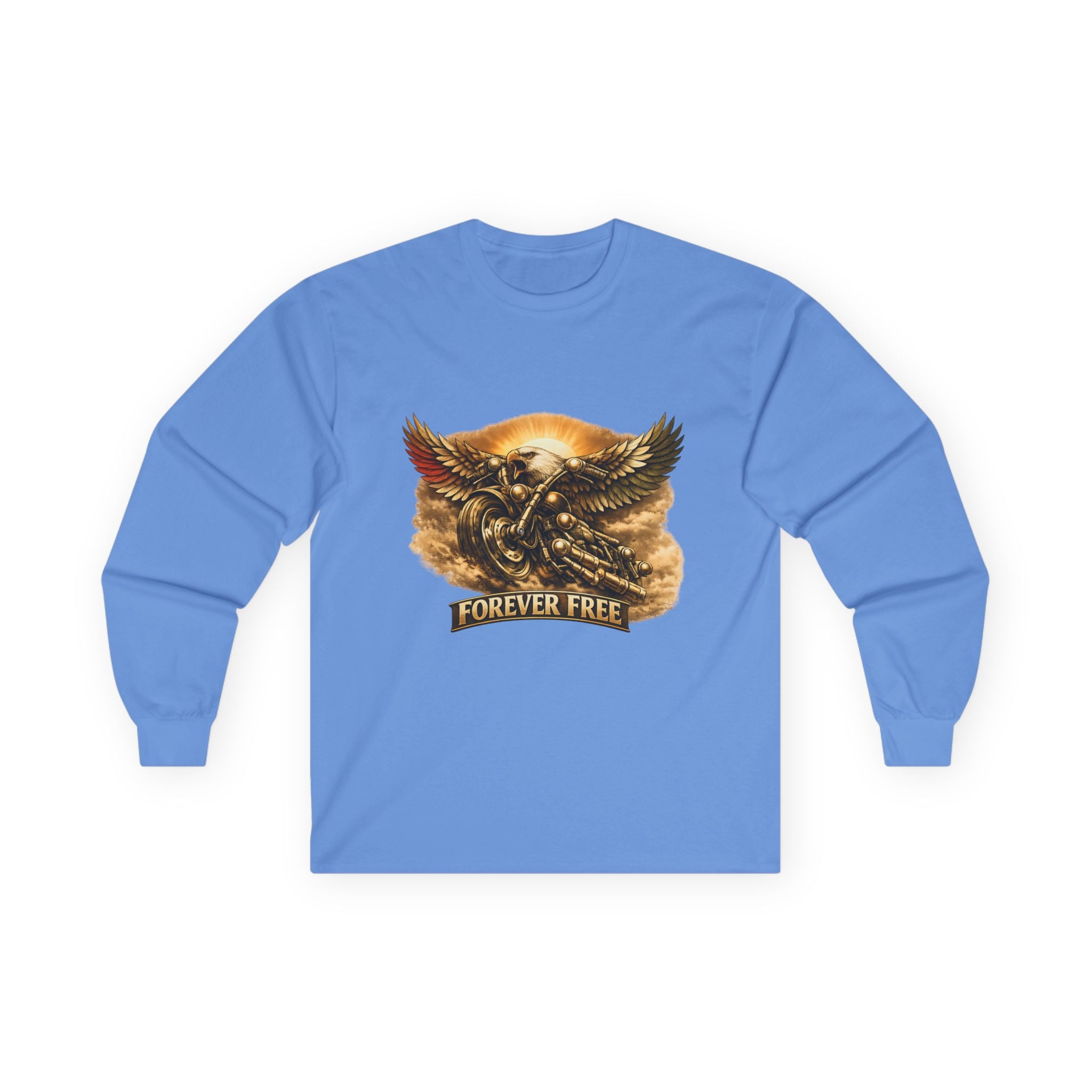 Forever Free Eagle Long Sleeve - navy colorway front view